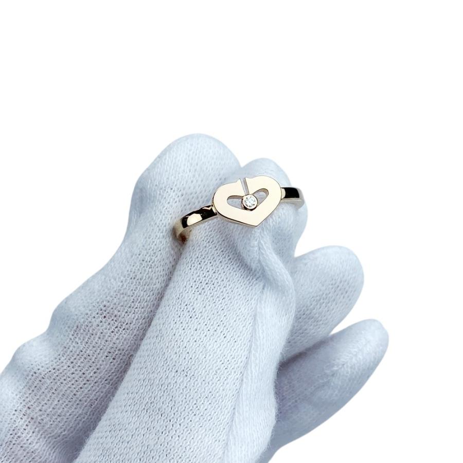 カルティエ ■新同■磨き済■ Cハート スモール ダイヤ リング 指輪 アクセサリー ピンクゴールド K18 750PG 1PD #52 約3.4g 【561696】11 |  | 07