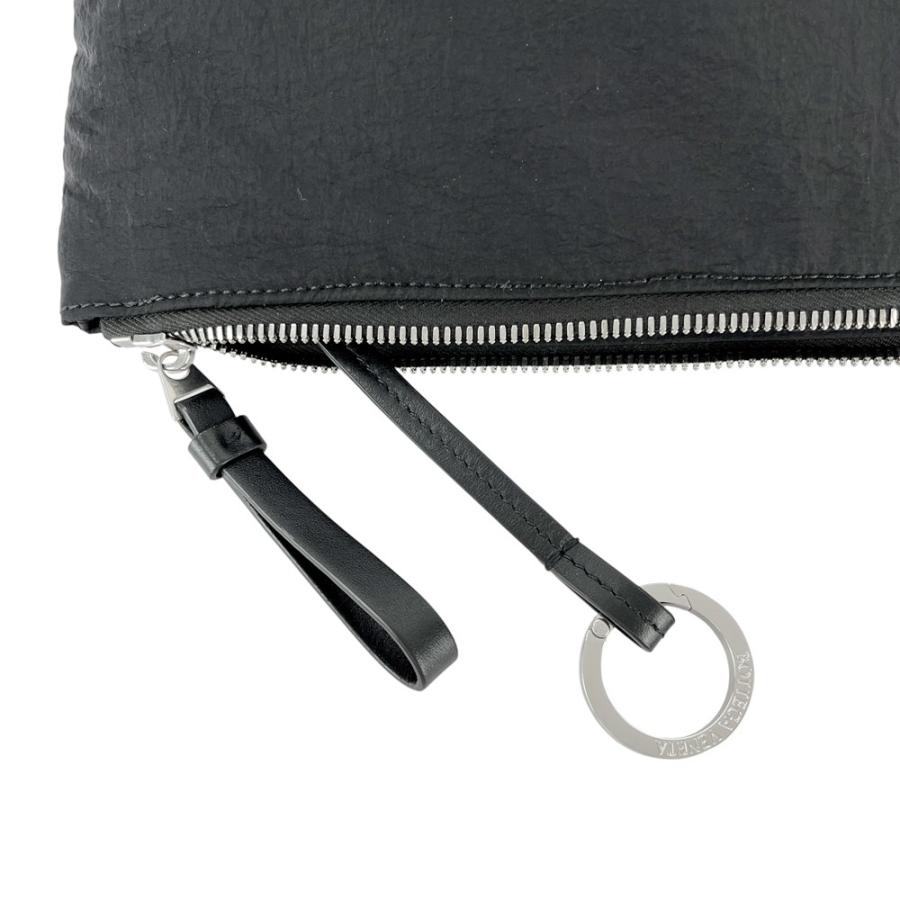 ボッテガヴェネタ ■美品■ クロスロード クラッチ セカンド バッグ ファッション ナイロン レザー ブラック 【562594】10 |  | 07