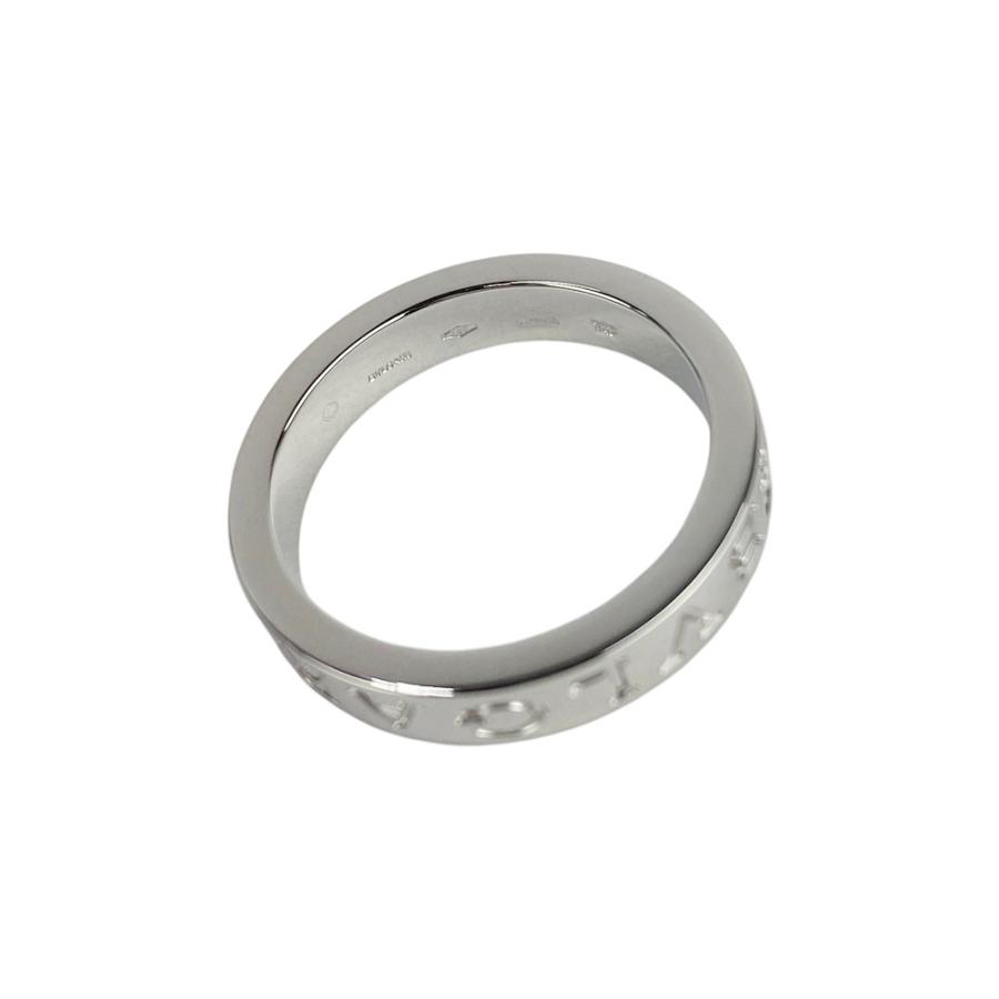 ブルガリ ■新同■磨き済■ ダブルロゴ リング 指輪 アクセサリー 1PD ホワイトゴールド K18 750WG ダイヤ 約16号 約7.2g 【562693】11 |  | 06