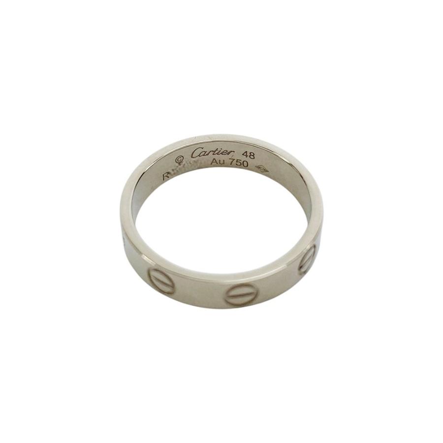 カルティエ ■新同■磨き済■ ラブ リング 指輪 アクセサリー ホワイトゴールド Ｋ18 750WG #48 約3.0g 【562709】11 |  | 05