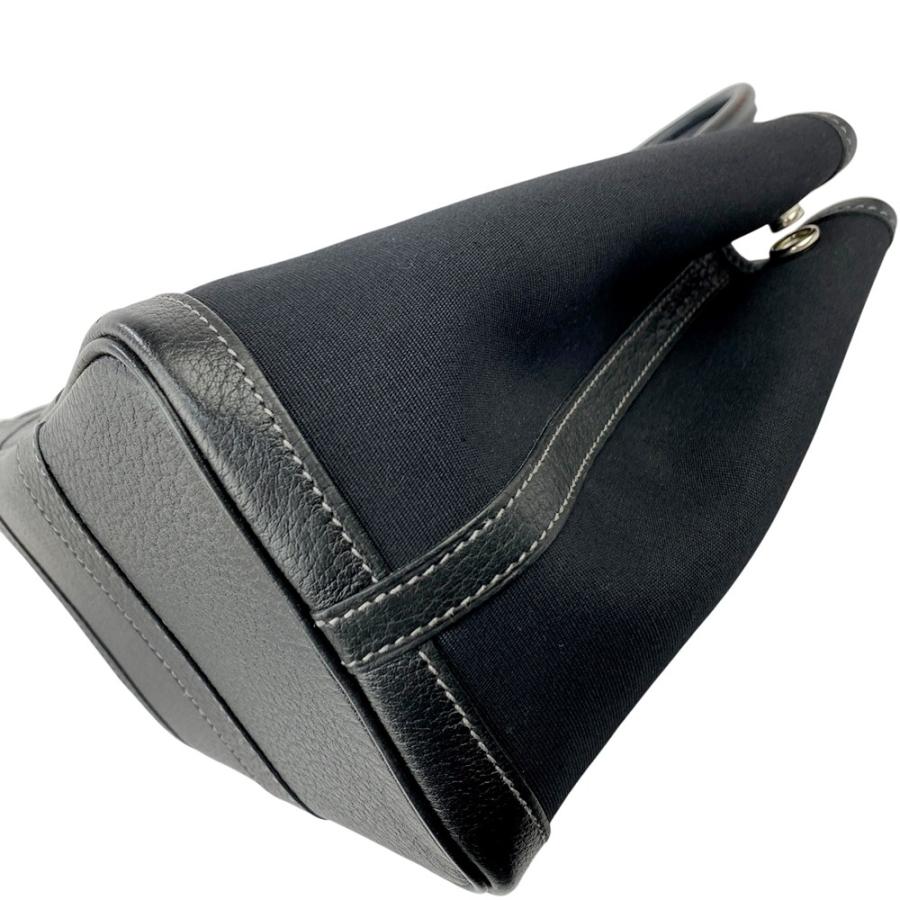 エルメス ■美品■ ガーデンパーティTPM ハンド ショルダー バッグ キャンバス レザー 黒 □H刻 箱 【563775】3 |  | 03