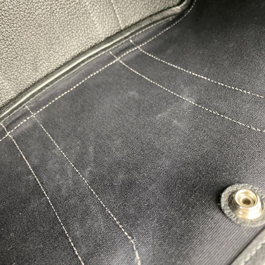 エルメス ■美品■ ガーデンパーティTPM ハンド ショルダー バッグ キャンバス レザー 黒 □H刻 箱 【563775】3 |  | 07