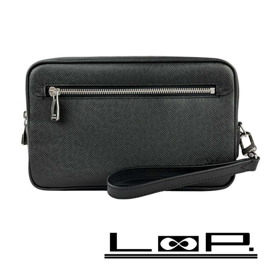 ルイヴィトン ■新同■ ポシェット カサイ クラッチ セカンド バッグ ファッション タイガ ダークグレー M33424 【564161】10 | 