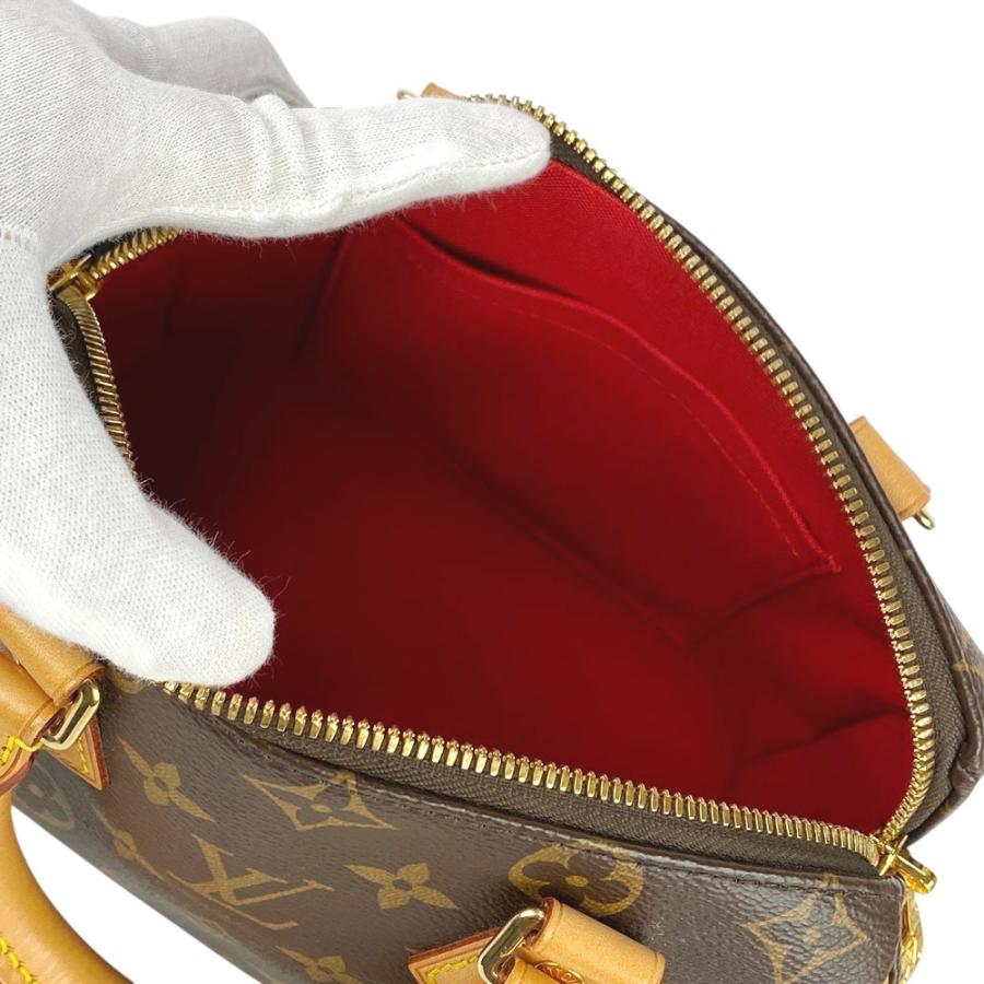 ルイヴィトン ■美品■ スピーディバンドリエール20 2WAY ハンド ショルダー バッグ モノグラム キャンバス ブラウン M46222【564697】12 |  | 05