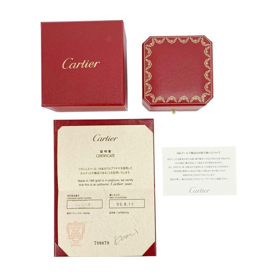 カルティエ ■新同■磨き済■  Cハート リング 指輪 アクセサリー ホワイトゴールド ダイヤ K18 750WG ＃46 約7.4g 箱 【566431】11 |  | 09