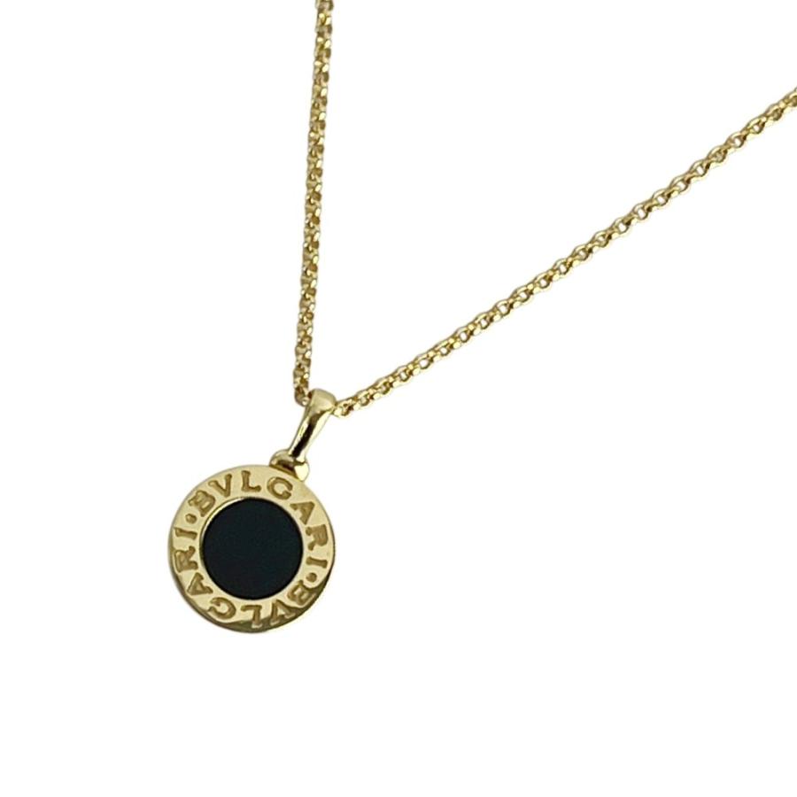 ブルガリ ■美品■ ブルガリブルガリ ネックレス アクセサリー オニキス YG750 K18 イエローゴールド ブラック 5.8g 箱 【566516】8 |  | 02