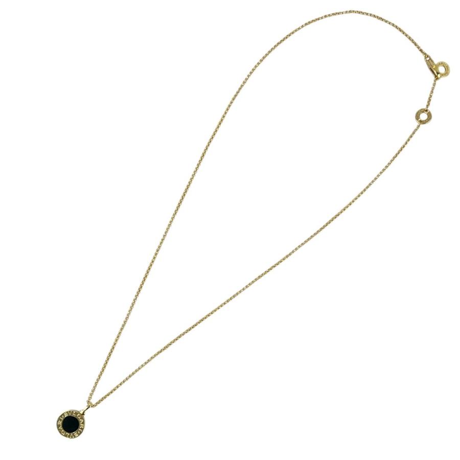 ブルガリ ■美品■ ブルガリブルガリ ネックレス アクセサリー オニキス YG750 K18 イエローゴールド ブラック 5.8g 箱 【566516】8 |  | 05