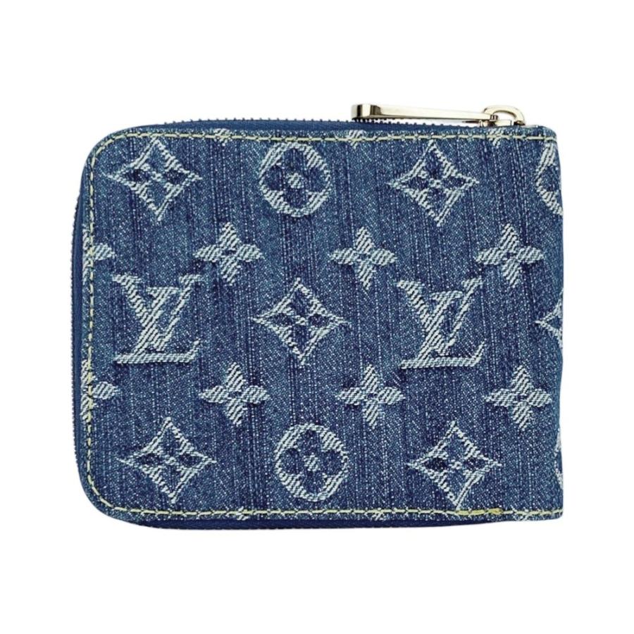 ルイヴィトン ■中古■ ミニジッピー ウォレット 二つ折り財布 モノグラム デニム ブルー M95342 【567063】13 |  | 01