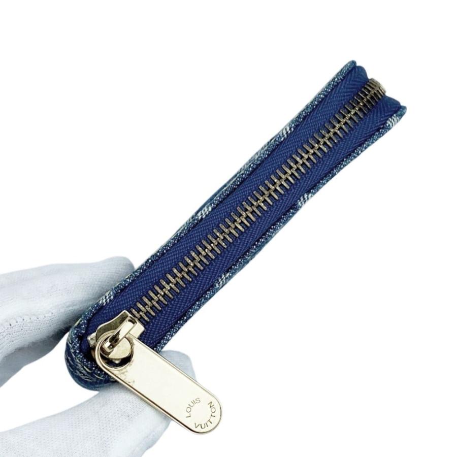 ルイヴィトン ■中古■ ミニジッピー ウォレット 二つ折り財布 モノグラム デニム ブルー M95342 【567063】13 |  | 04