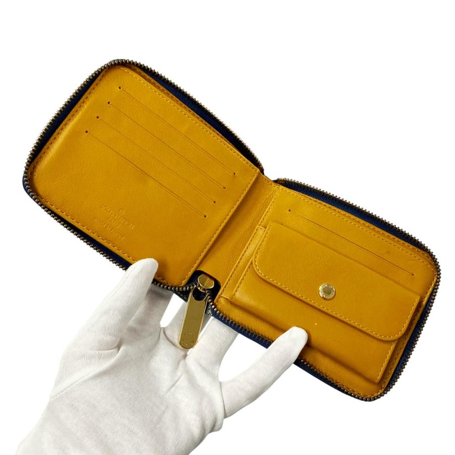 ルイヴィトン ■中古■ ミニジッピー ウォレット 二つ折り財布 モノグラム デニム ブルー M95342 【567063】13 |  | 06
