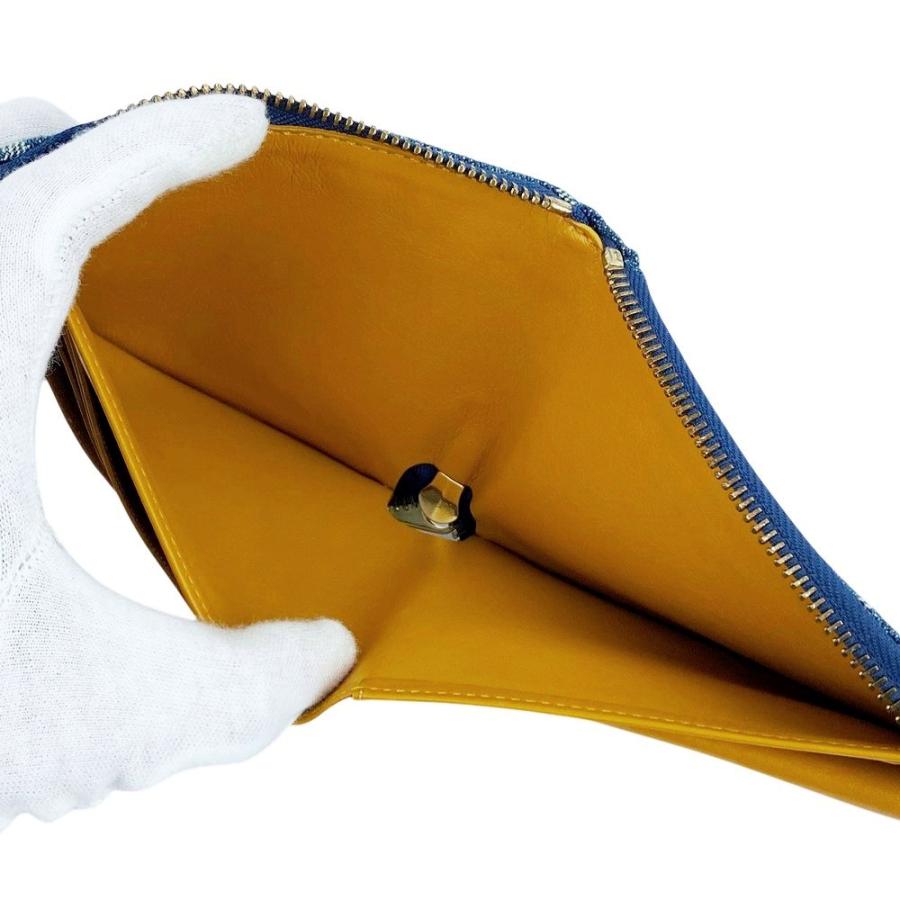 ルイヴィトン ■中古■ ミニジッピー ウォレット 二つ折り財布 モノグラム デニム ブルー M95342 【567063】13 |  | 08