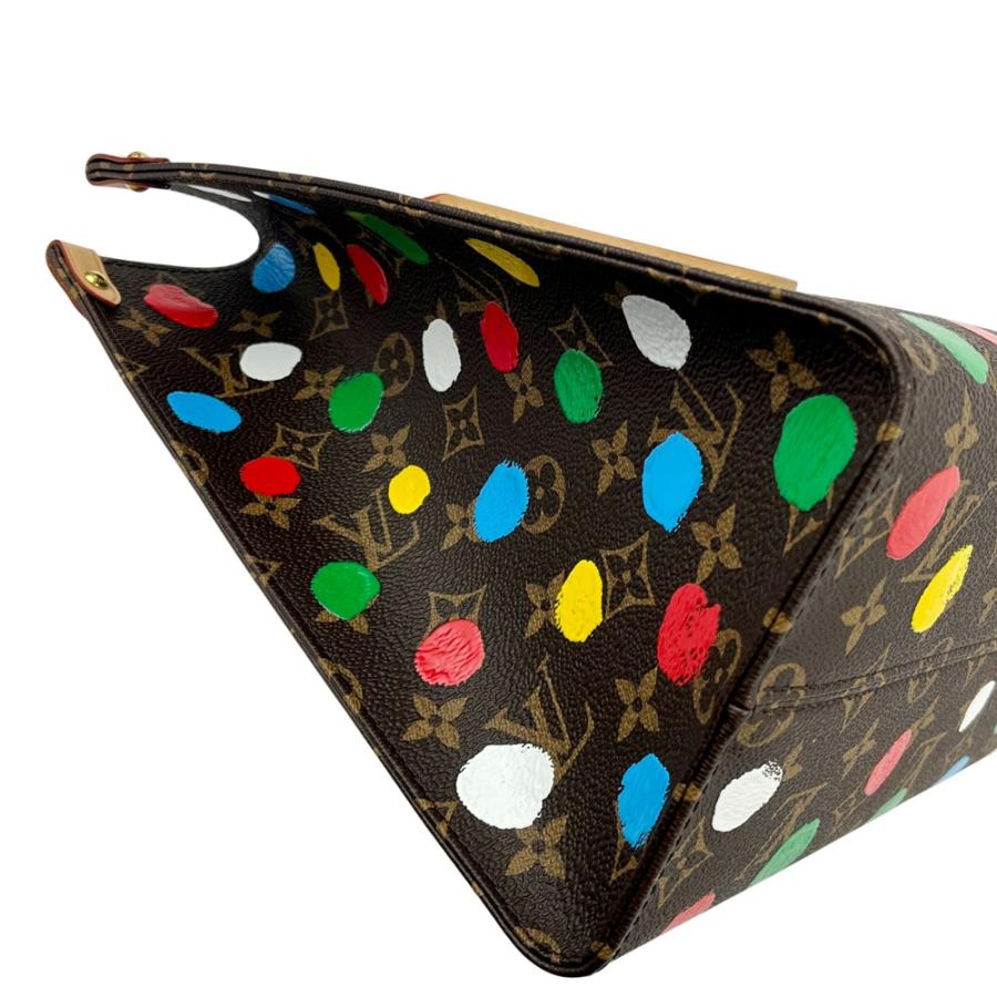 ルイヴィトン ■新同■IC■ オンザゴーMM 草間彌生 ハンド ショルダー バッグ 2WAY レザー モノグラム ブラウン M46379 箱 【568022】3 |  | 02