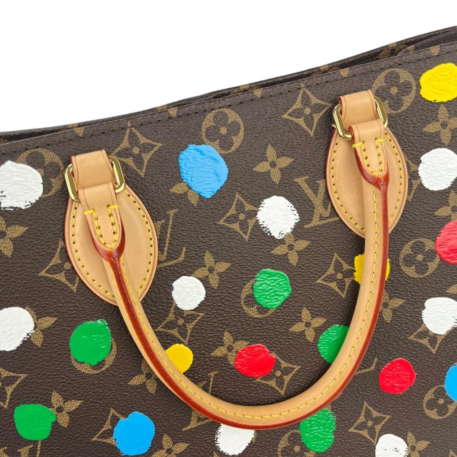 ルイヴィトン ■新同■IC■ オンザゴーMM 草間彌生 ハンド ショルダー バッグ 2WAY レザー モノグラム ブラウン M46379 箱 【568022】3 |  | 05