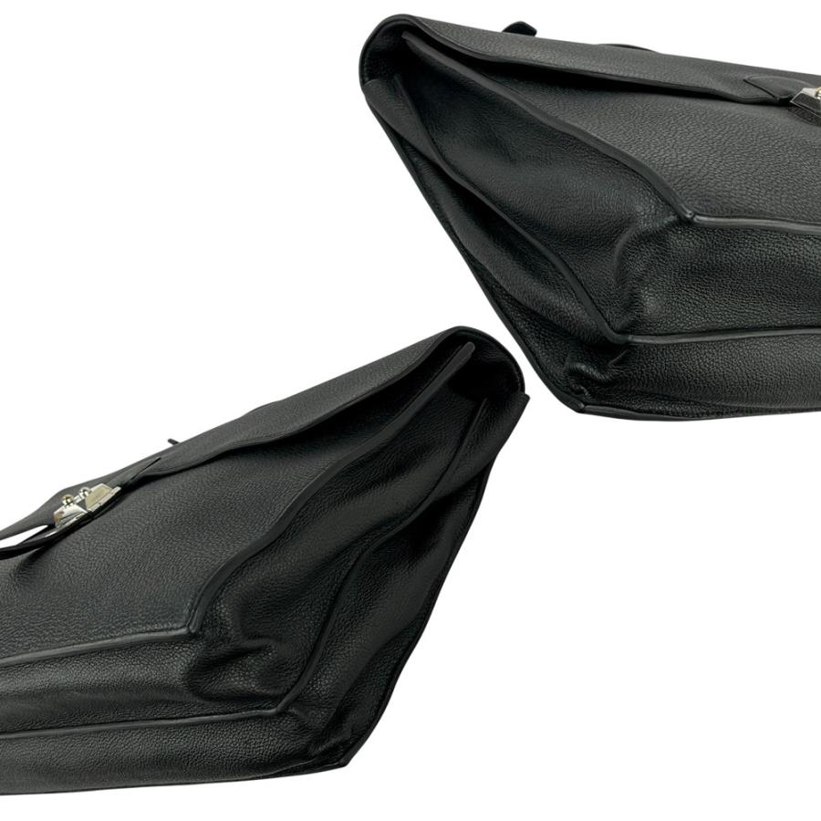 エルメス ■中古■ サックアデペッシュ 41 ビジネス ハンド バッグ トゴ ブラック □Ｒ刻 【568114】11 |  | 02