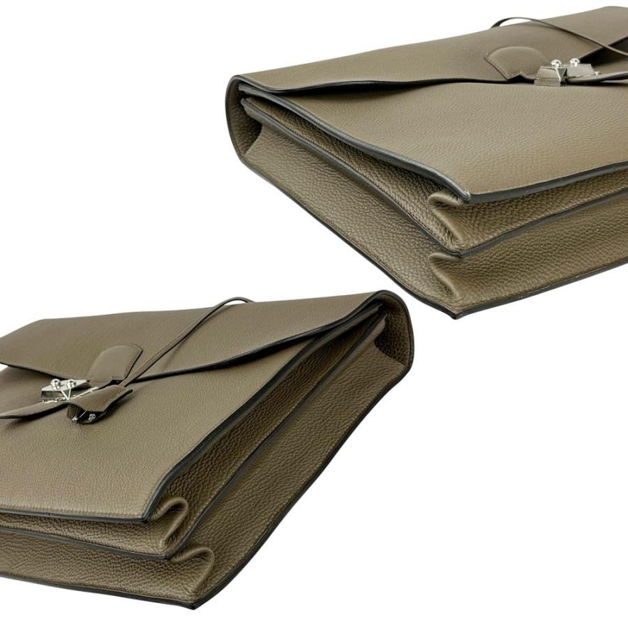 エルメス ■新同■ サックアデペッシュ 41 ビジネス ハンド バッグ トゴ ト―プ T刻 箱 【568503】11 |  | 02