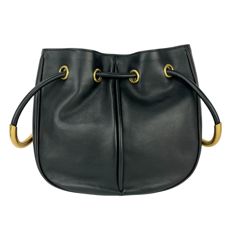 ディオール ■美品■ ノリータ ミディアム ハンド ショルダー バッグ 2WAY GP レザー ブラック ゴールド 【568589】3 |  | 01