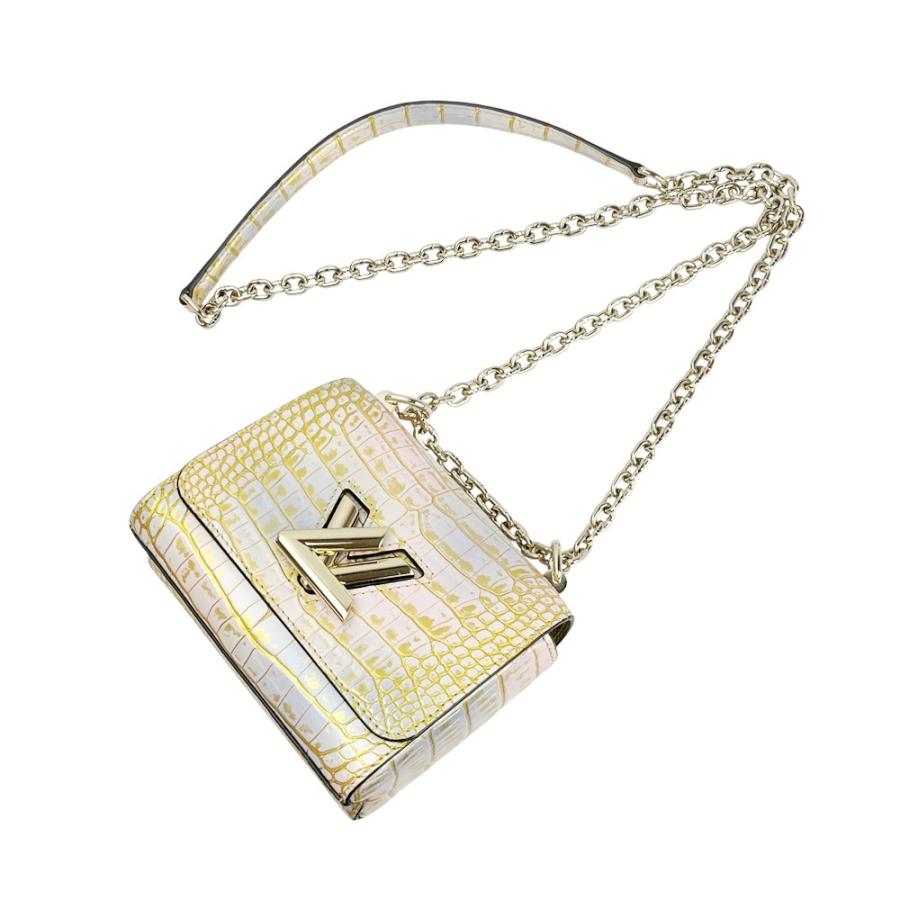 ルイヴィトン ■美品■IC■ エキゾチック ツイスト ミニ チェーン ショルダー バッグ クロコ ホワイト ゴールド 箱 【570148】11 |  | 08