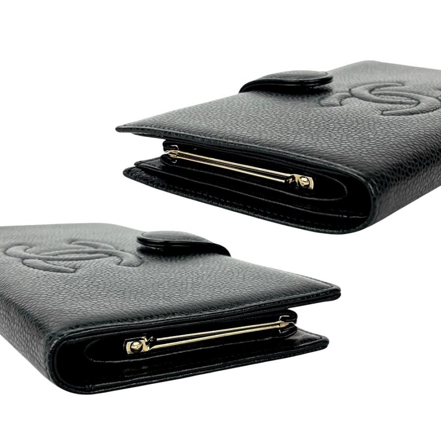 シャネル ■美品■ 長財布 ウォレット ココマーク キャビアスキン ブラック A13498 箱 【570582】13 |  | 02