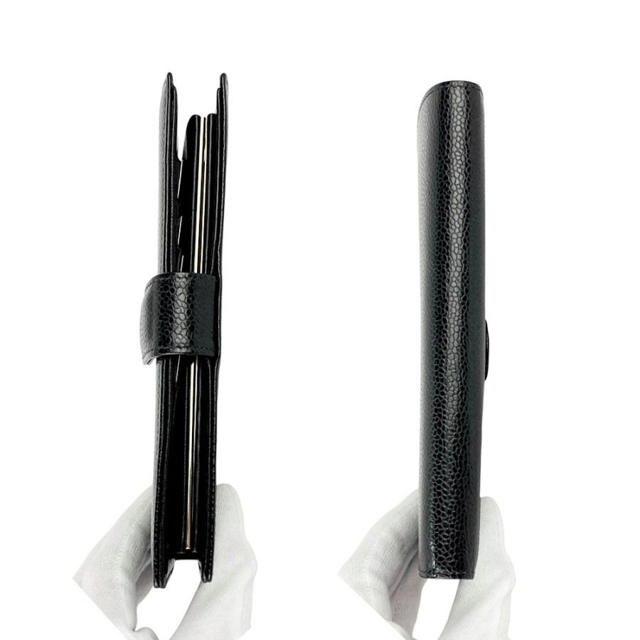 シャネル ■美品■ 長財布 ウォレット ココマーク キャビアスキン ブラック A13498 箱 【570582】13 |  | 03