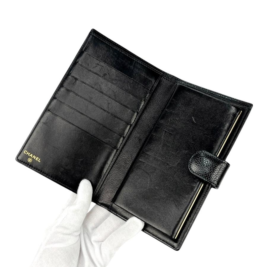シャネル ■美品■ 長財布 ウォレット ココマーク キャビアスキン ブラック A13498 箱 【570582】13 |  | 04