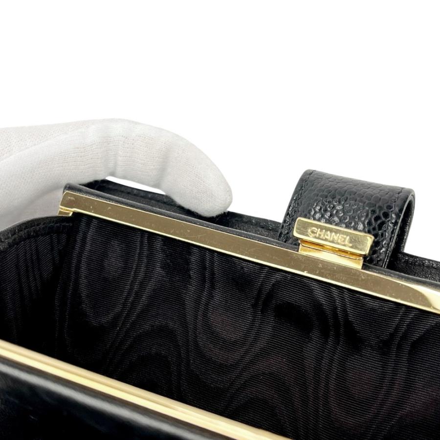 シャネル ■美品■ 長財布 ウォレット ココマーク キャビアスキン ブラック A13498 箱 【570582】13 |  | 07