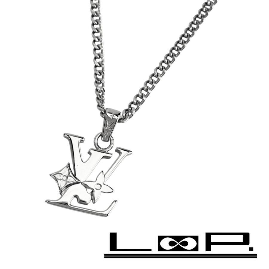 ルイヴィトン ■新同■ モノグラム ロウ ネックレス アクセサリー SS シルバー M02254 【571640】13 | 