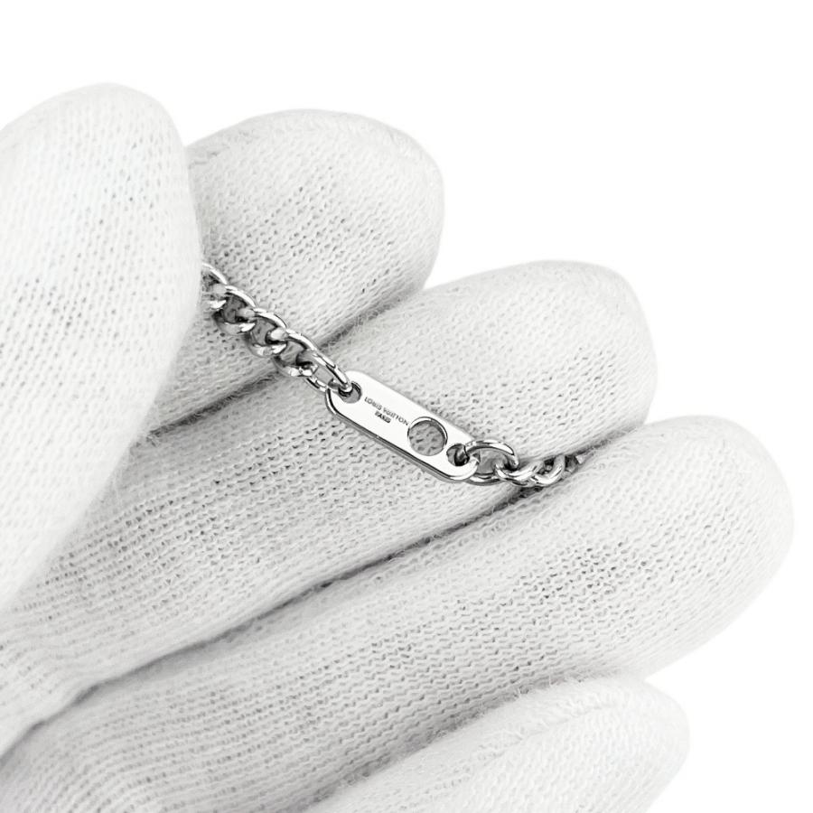 ルイヴィトン ■新同■ モノグラム ロウ ネックレス アクセサリー SS シルバー M02254 【571640】13 |  | 06