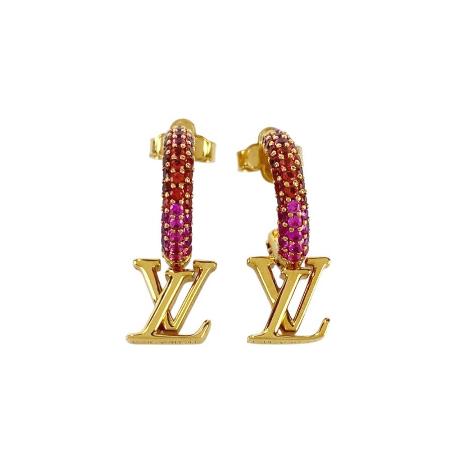 ルイヴィトン ■新同■ アイコニック ピアス アクセサリー ゴールド ピンク GP M01768 【571855】12 |  | 04