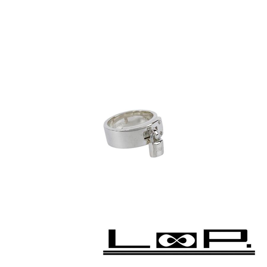 エルメス ■新同■磨き済■ ケリー リング 指輪 アクセサリー シルバー SV925 ＃51 約10.2g 【571985】11 | 