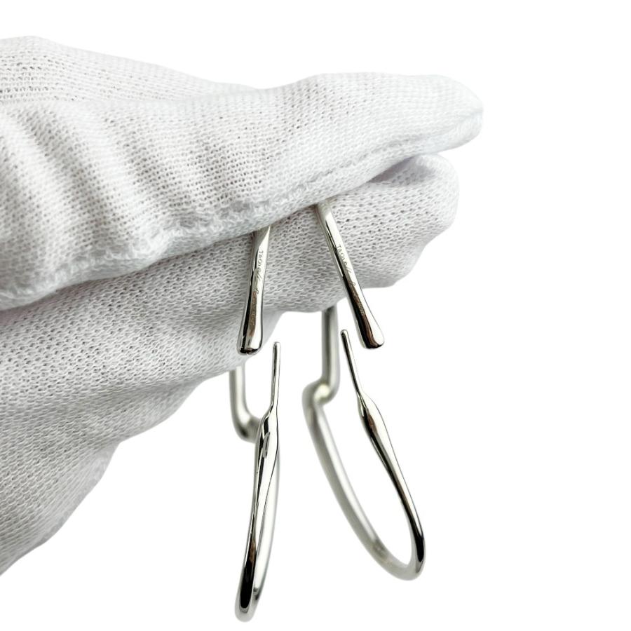 ティファニー ■新同■磨き済■ エルサペレッティ オープンハート フープ ピアス アクセサリー シルバー SV925 【571992】11 |  | 06