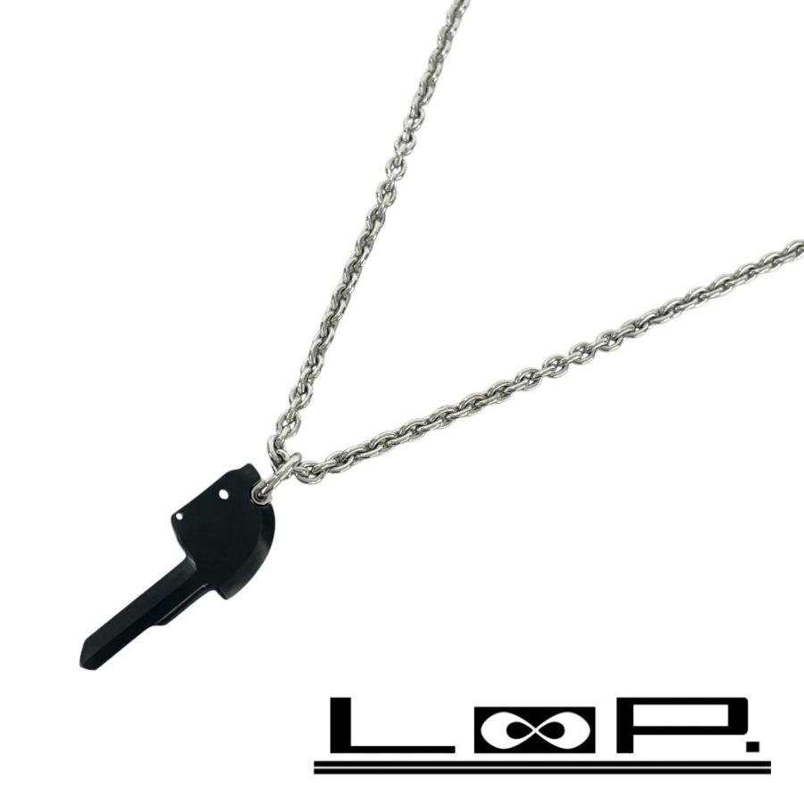 エルメス ■未使用■54cm■ クレシュヴァル ロング ネックレス アクセサリー 鍵 キー SS シルバー ブラック 箱 【572036】3 | 