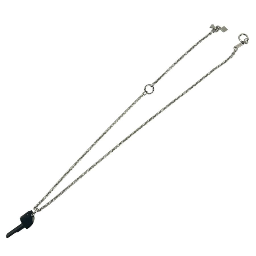 エルメス ■未使用■54cm■ クレシュヴァル ロング ネックレス アクセサリー 鍵 キー SS シルバー ブラック 箱 【572036】3 |  | 08