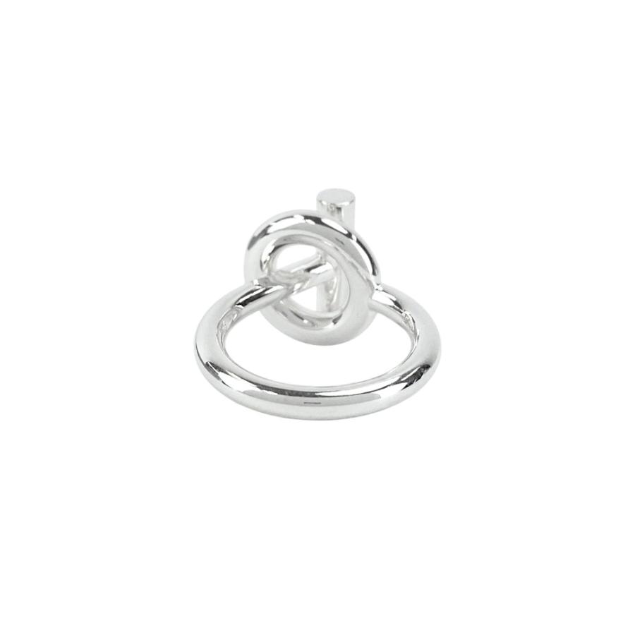 エルメス ■新同■ エシャペ MM リング 指輪 アクセサリー SV925 シルバー #54 【572135】13 |  | 03