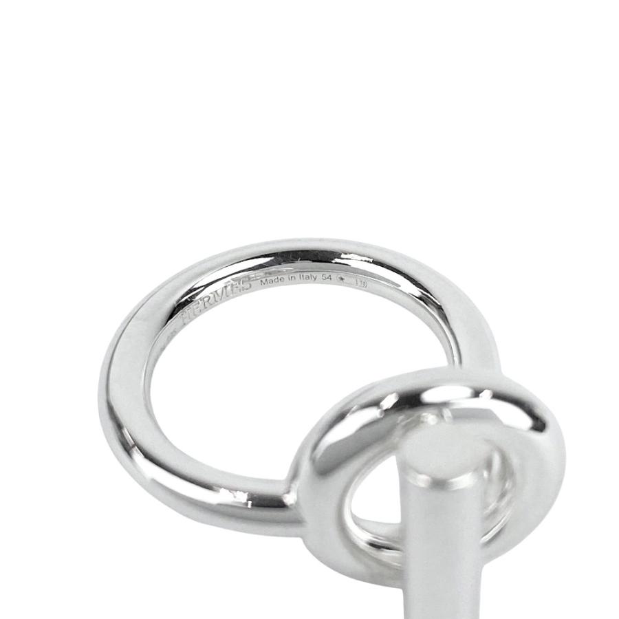 エルメス ■新同■ エシャペ MM リング 指輪 アクセサリー SV925 シルバー #54 【572135】13 |  | 06