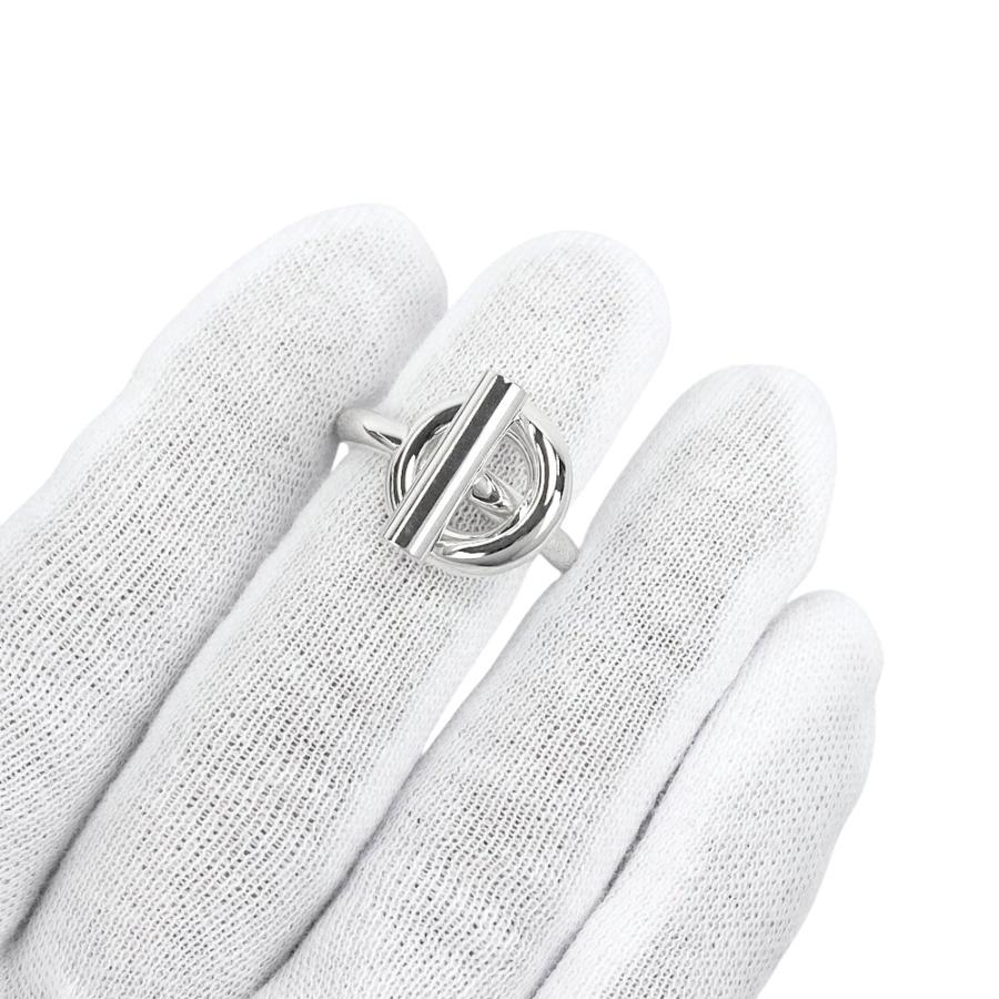 エルメス ■新同■ エシャペ MM リング 指輪 アクセサリー SV925 シルバー #54 【572135】13 |  | 09