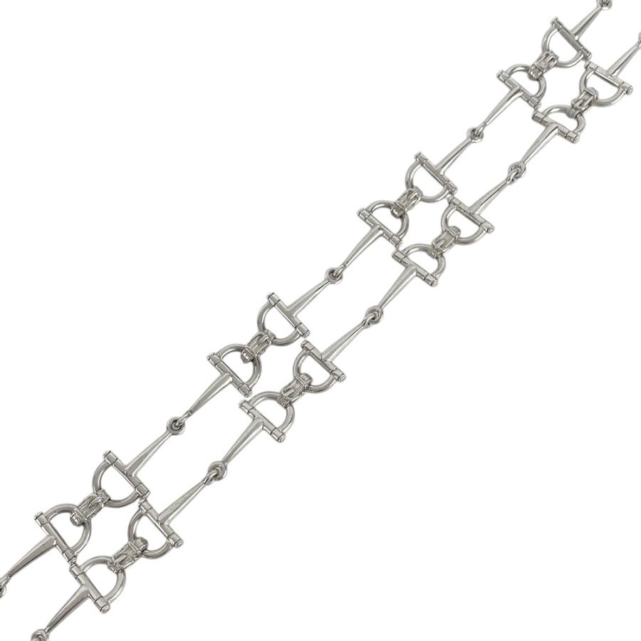 エルメス ■美品■ヴィンテージ■65cm■ ホースビット ネックレス アクセサリー シルバー カニ刻印 SV 800 箱 【572159】12 |  | 03
