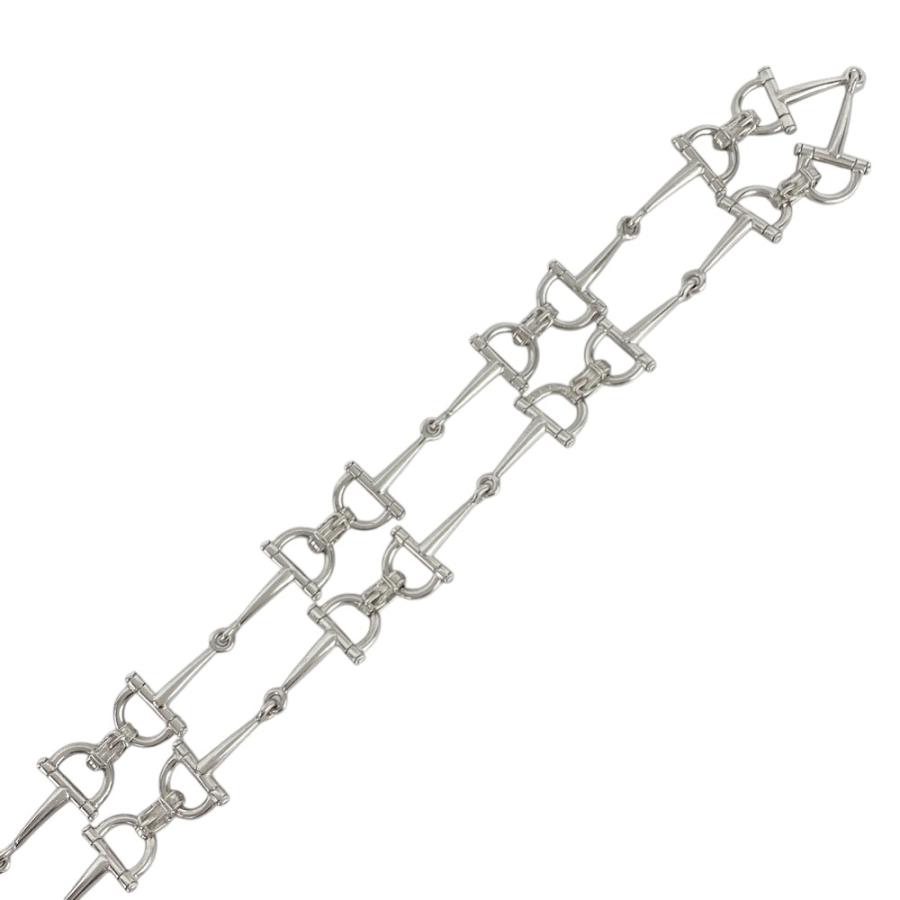 エルメス ■美品■ヴィンテージ■65cm■ ホースビット ネックレス アクセサリー シルバー カニ刻印 SV 800 箱 【572159】12 |  | 04