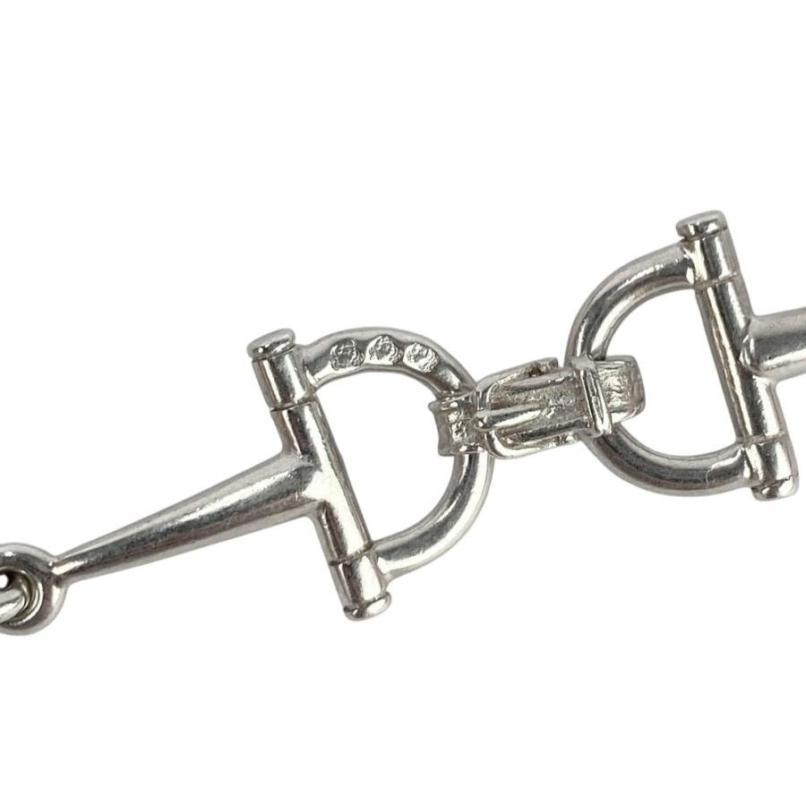 エルメス ■美品■ヴィンテージ■65cm■ ホースビット ネックレス アクセサリー シルバー カニ刻印 SV 800 箱 【572159】12 |  | 08