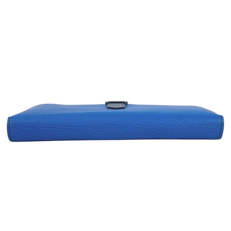 エルメス ■美品■ ベアンスフレ 長財布 二つ折り ウォレット シェーブル ミコノス ブルー □P刻 箱 【572227】5 |  | 04