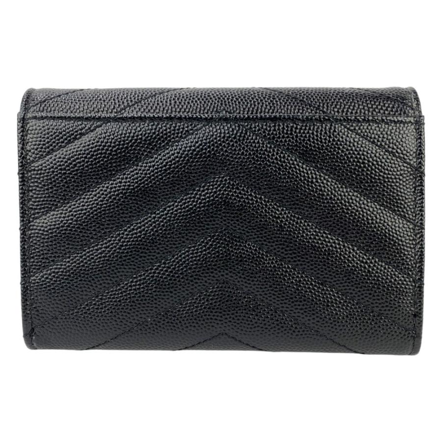 サンローラン ■新同■ スモール エンべロール ウォレット 財布 レザー ブラック 414404 BOW01 1000 【572746】8 |  | 01