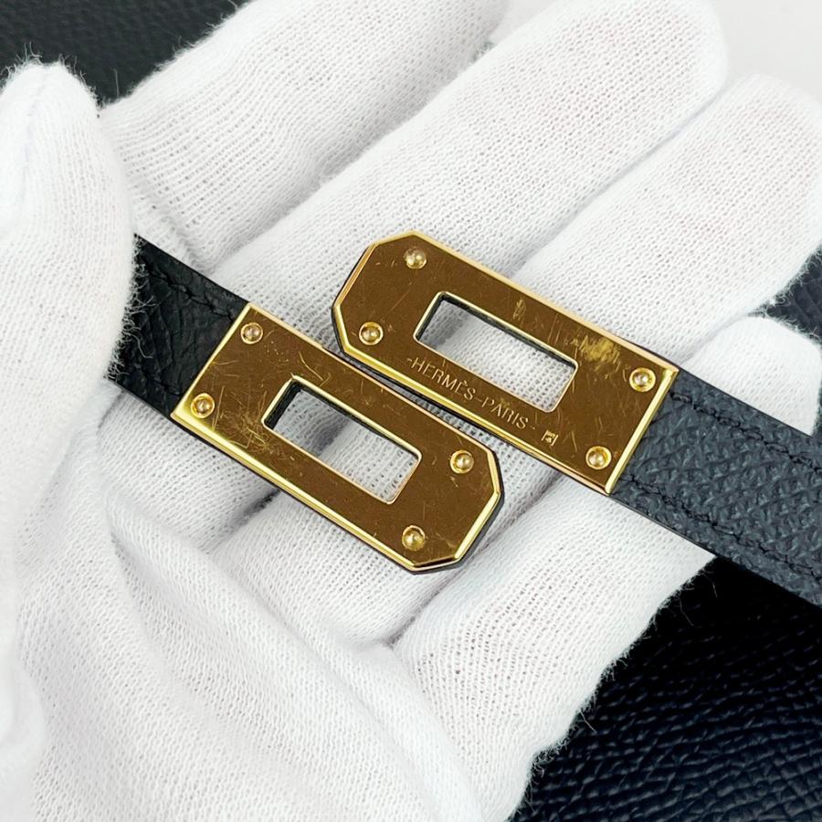 エルメス ■新同■ ケリートゥーゴー 長財布 ウォレット ストラップ付き ショルダーバッグ エプソン ブラック ネイビー Z刻【574061】13 |  | 07