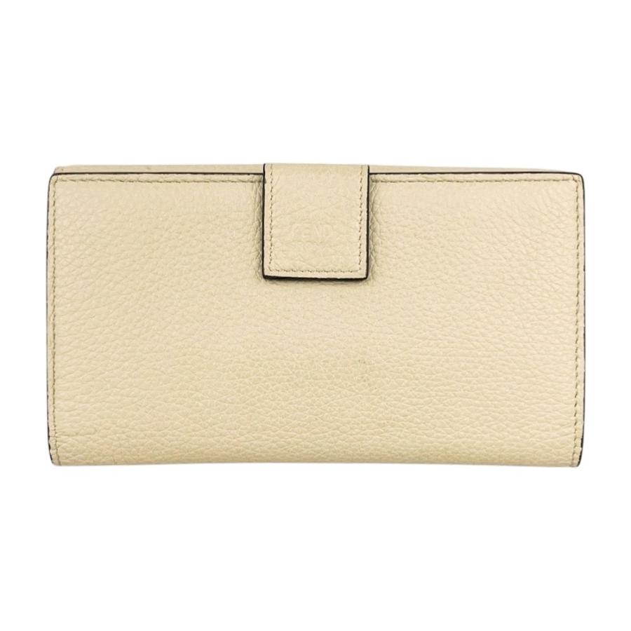 フェンディ ■中古■ ピーカブー 長財布 ウォレット レザー ベージュ 8M0437 【574788】13 フェンディ □中古□ ピーカブー 長財布 ウォレット レザー ベージュ