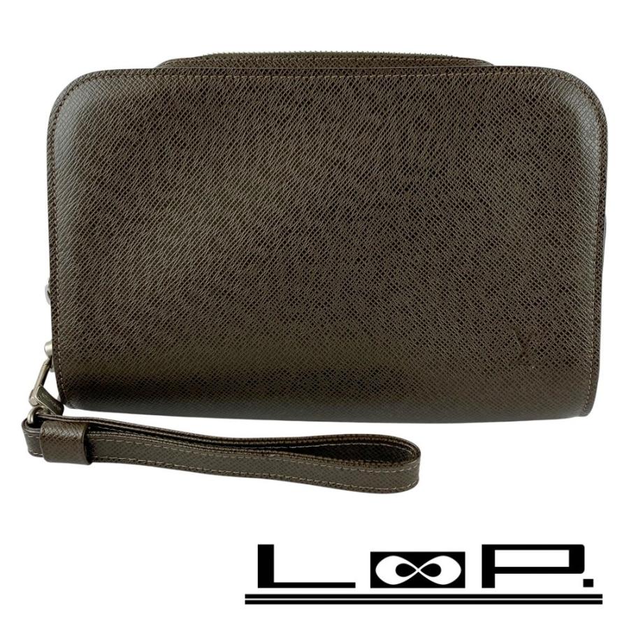 ルイヴィトン ■美品■ バイカル セカンド クラッチ バッグ タイガ グリズリ M30188 【574870】8 | 