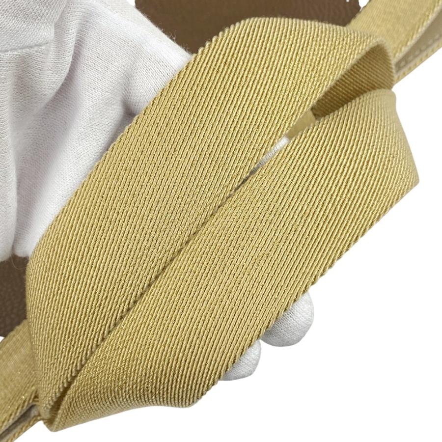 エルベシャプリエ ■美品■ リュクス 舟型 トート バッグ コーテッドキャンバス レザー ゴールド ブラウン 704GP 【574931】8 |  | 08