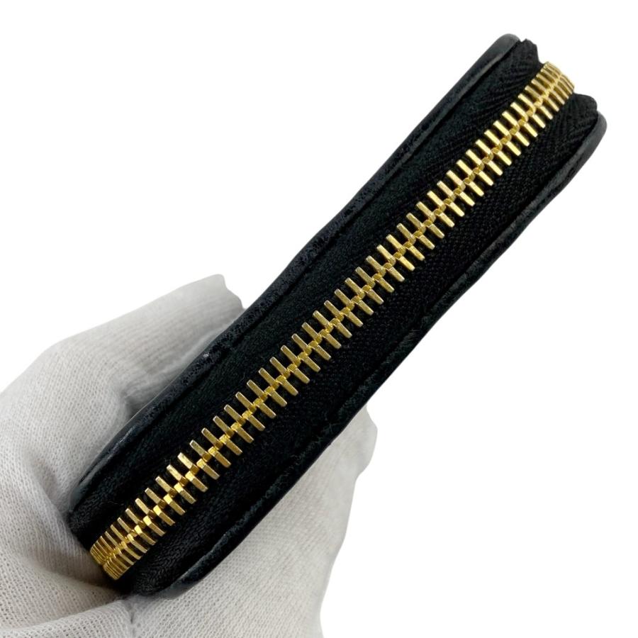 ミュウミュウ ■中古■ マドラス コイン ケース 財布 小銭入れ ウォレット マテラッセ レザー ブラック 【575181】8 |  | 04