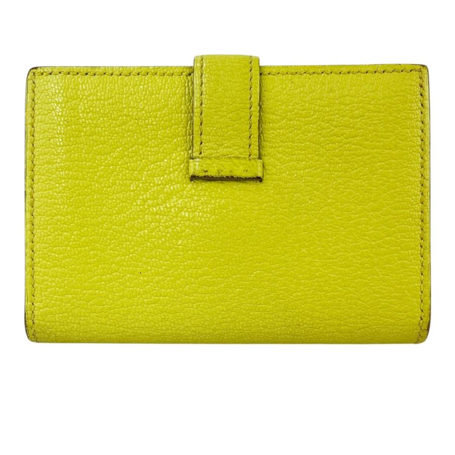 エルメス ■中古■ ベアン ミニ カードケース 小銭入れ 財布 シェーブル レモンチェロ T刻 【575273】8 |  | 01