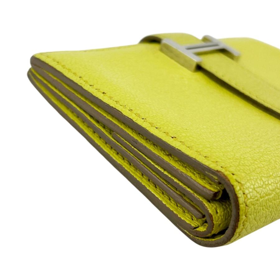 エルメス ■中古■ ベアン ミニ カードケース 小銭入れ 財布 シェーブル レモンチェロ T刻 【575273】8 |  | 04