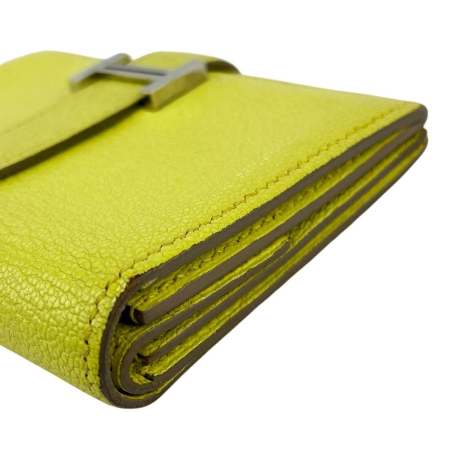 エルメス ■中古■ ベアン ミニ カードケース 小銭入れ 財布 シェーブル レモンチェロ T刻 【575273】8 |  | 05