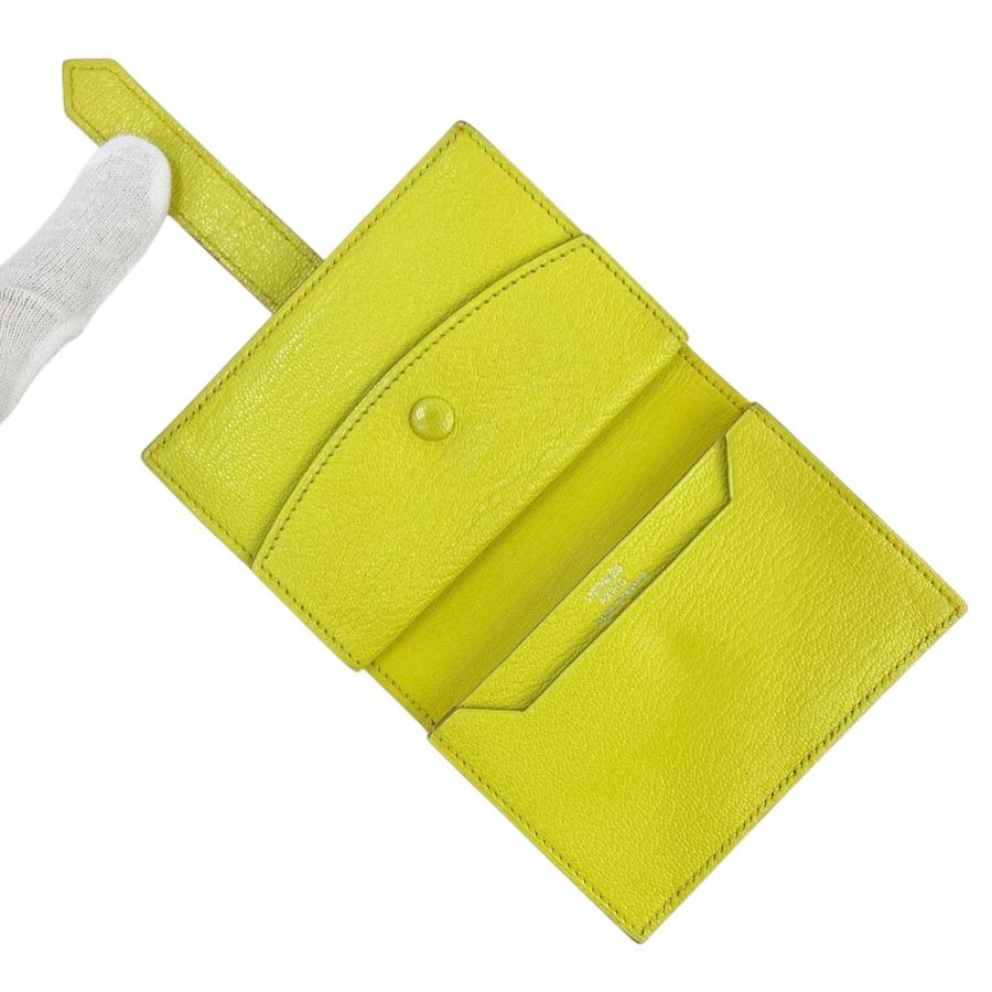 エルメス ■中古■ ベアン ミニ カードケース 小銭入れ 財布 シェーブル レモンチェロ T刻 【575273】8 |  | 06