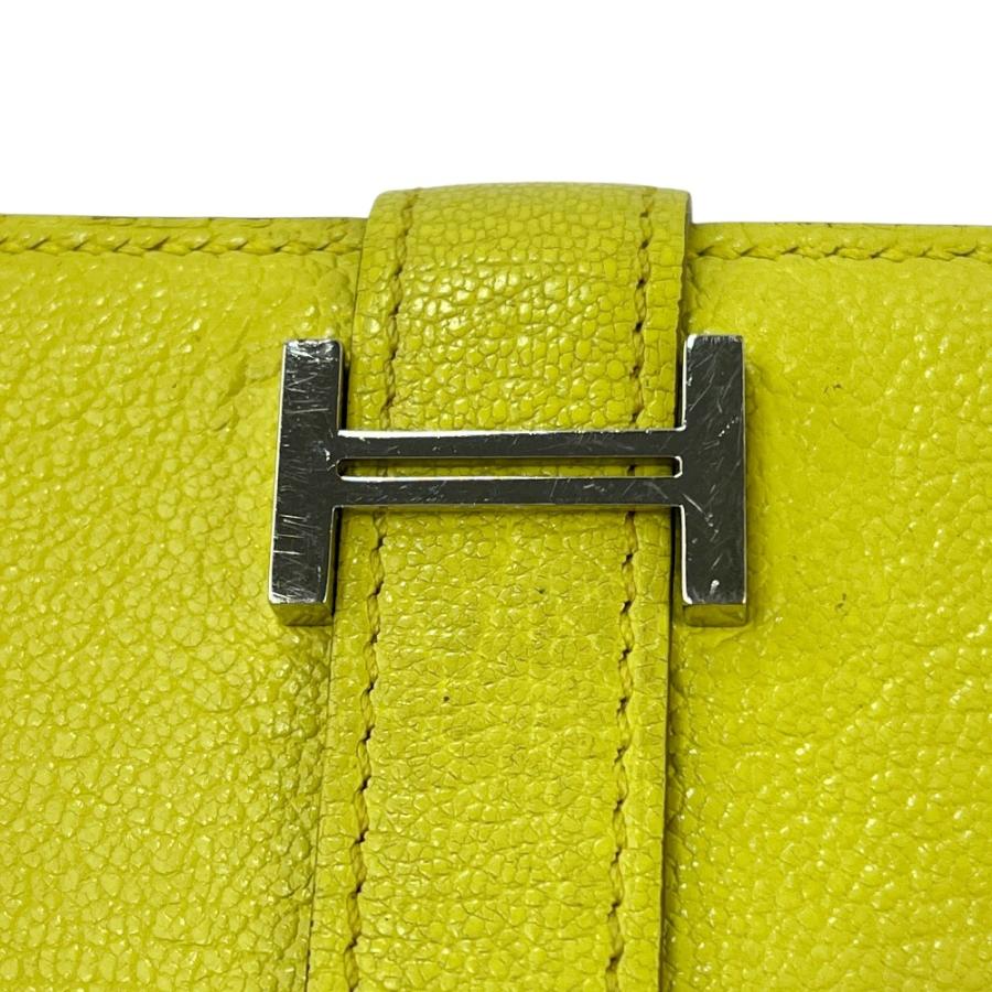 エルメス ■中古■ ベアン ミニ カードケース 小銭入れ 財布 シェーブル レモンチェロ T刻 【575273】8 |  | 09